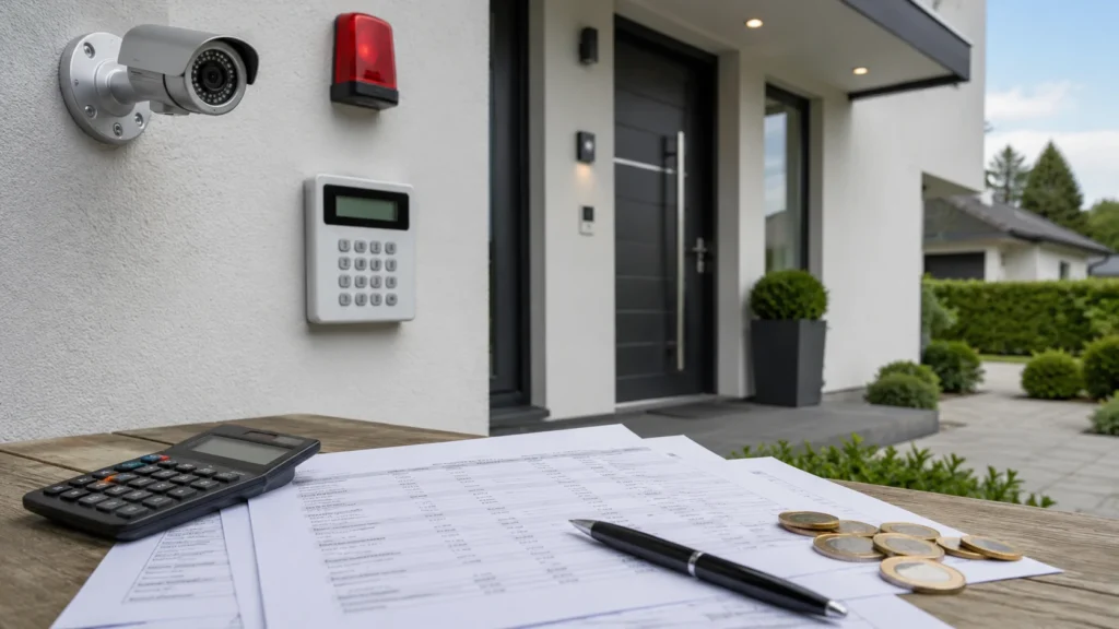 Sistema di sicurezza domestica con telecamera, antifurto e documenti per la detrazione fiscale